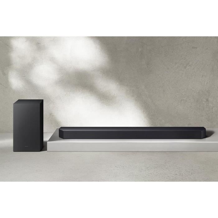 SAMSUNG HW-Q610GF/ZG - Barra de sonido Samsung Serie Q 3.1.2 canales - Subwoofer inalámbrico - Dolby Atmos - Negro titanio