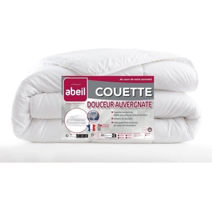 Caldo piumino 400 g/m² Auvergne Morbidezza - 140 x 200 cm - 1 persona - ABEIL