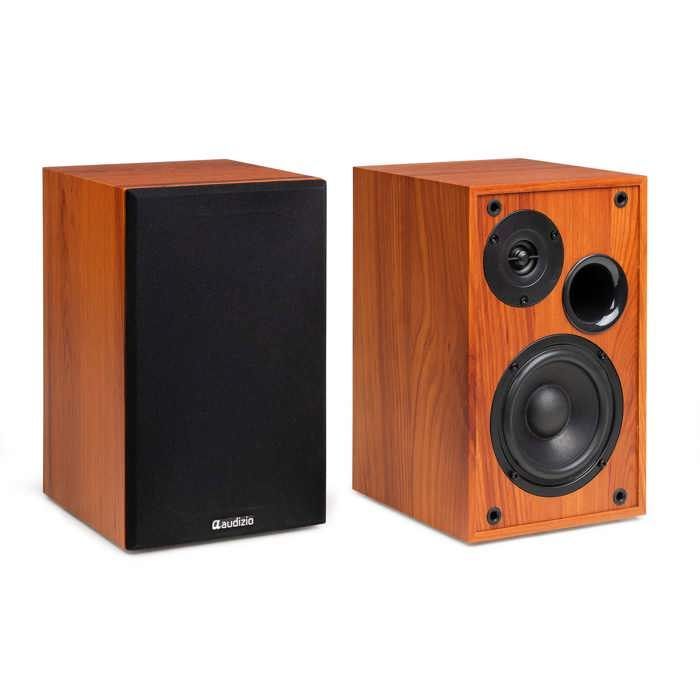 Diffusori da scaffale Hi-Fi attivi Audizio KS02, 80 W con Bluetooth 5.0, woofer da 4