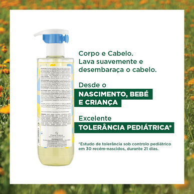 Klorane Gentle Baby -puhdistusgeeli 500 ml 500 ml