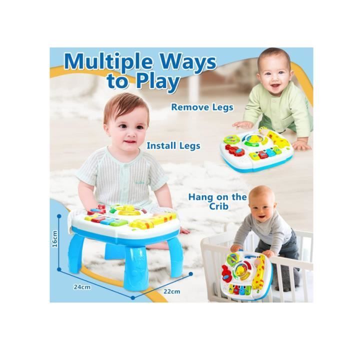 Table d'Activité Bébé - Non spécifié - Modèle Non spécifié - Lumières et Sons - Jouet Éducatif - Mixte 12 mois