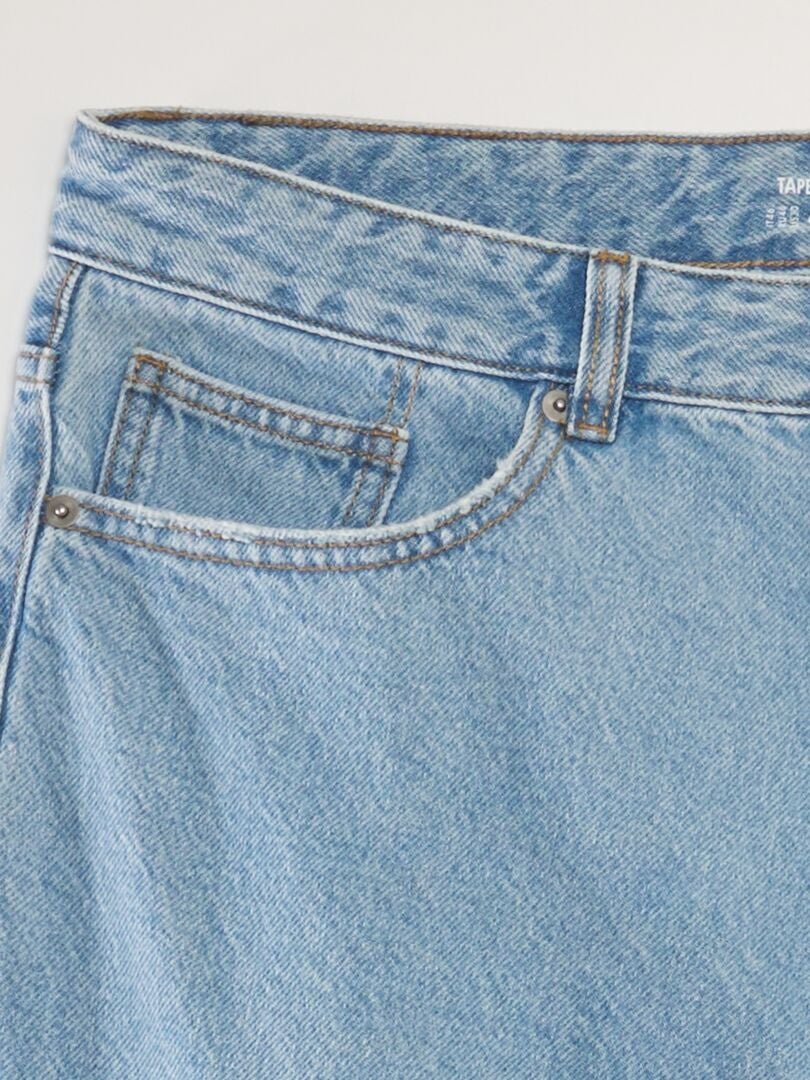 Calça jeans slim tapered - L30 - AZUL