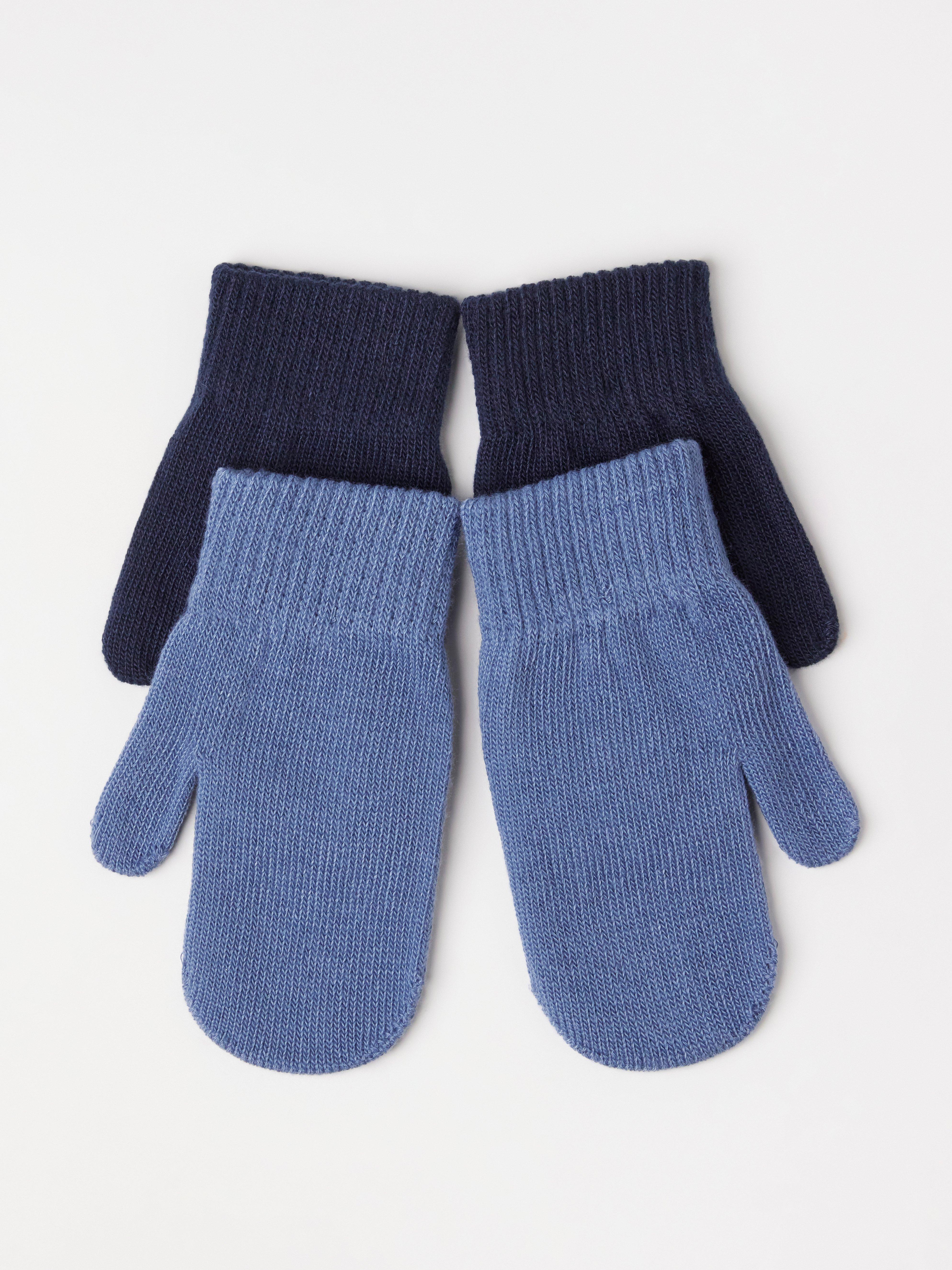2-pack magiska vantar Dark Navy