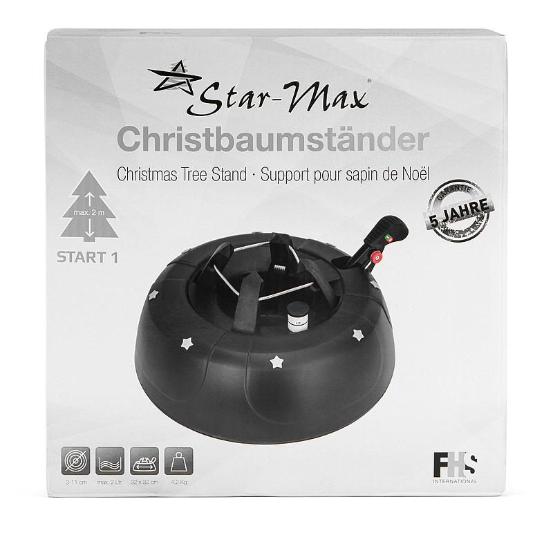 Support de sapin de Noël à tension automatique Star-Max