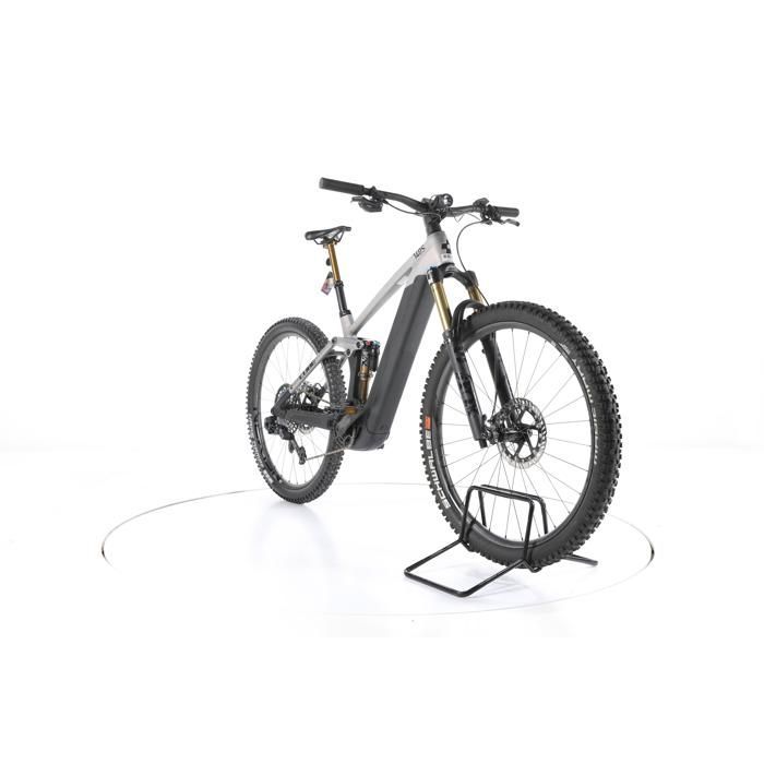 Vélo électrique - Cube Stereo Hybrid 140 HPC SLT - gris - VTT électrique tout suspendu - Bosch 750 Wh Reconditionné