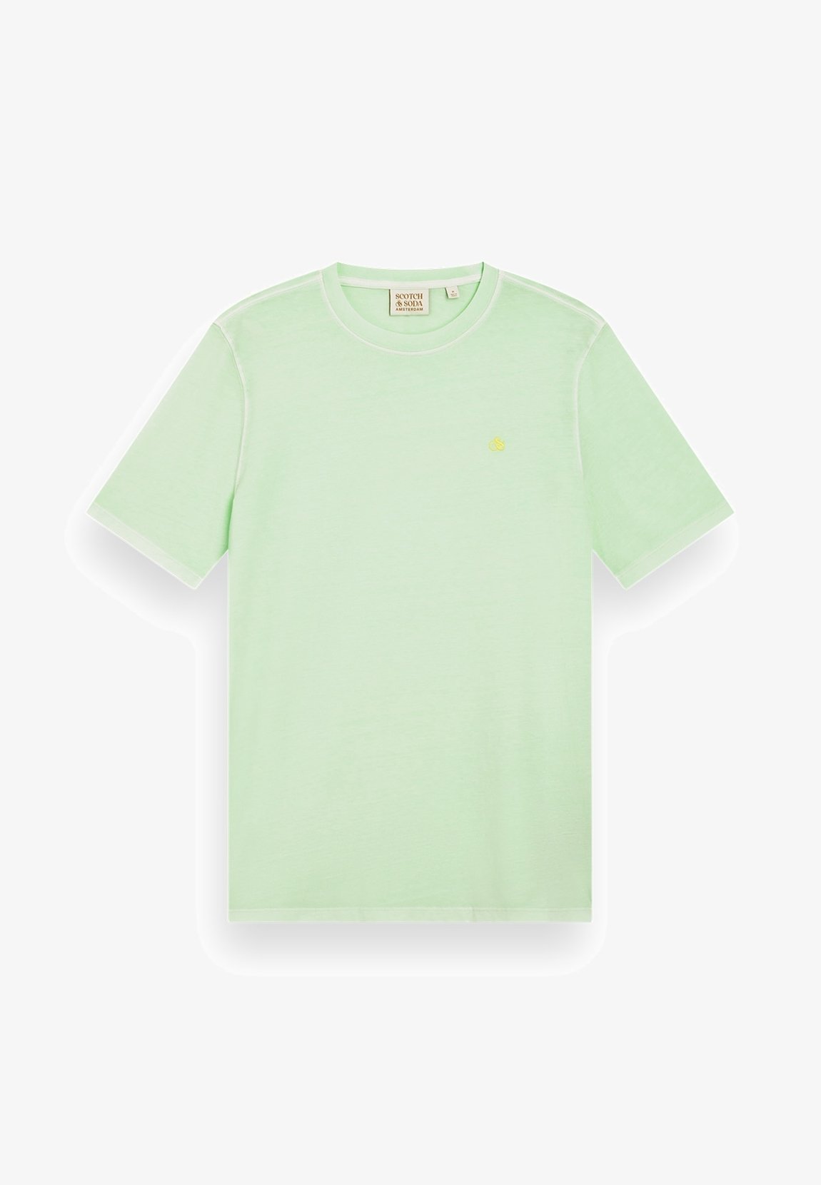 T-shirt basic Scotch & Soda - verde chiaro