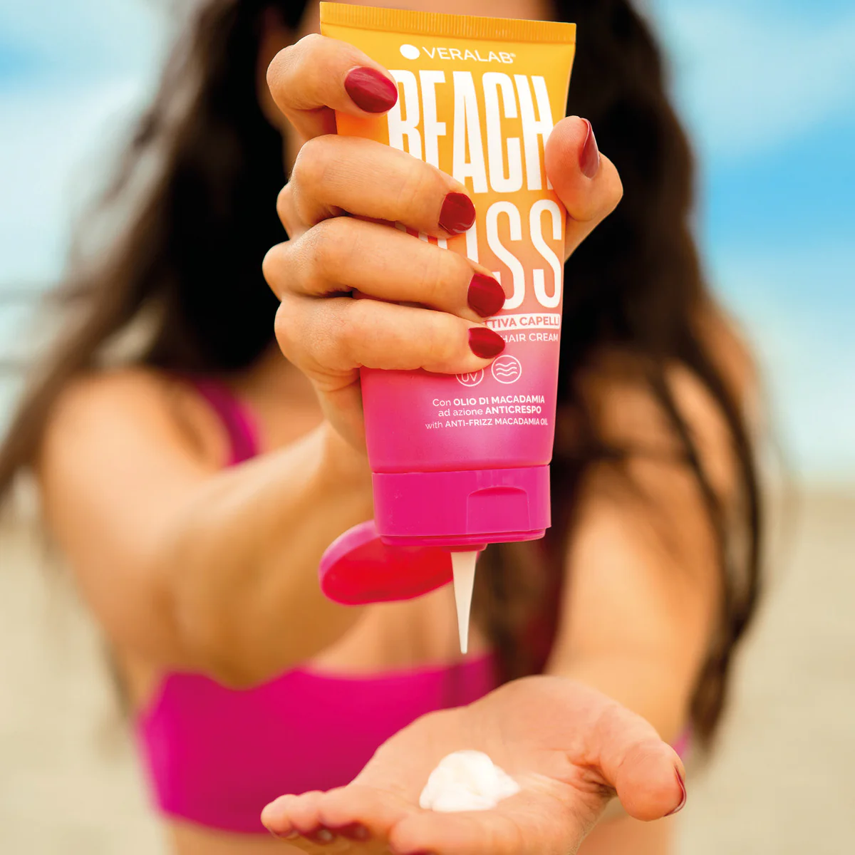 Solari BEACH BLISS - Crema Protettiva Capelli - Crema Capelli, Trattamento Protezione Solare Capelli