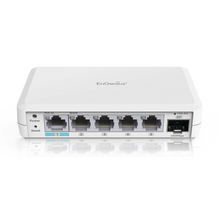 Netzwerk-Switch – ENGENIUS – EXT1106 – 5 Gigabit-Ethernet-Ports – PoE – Cloud-Management