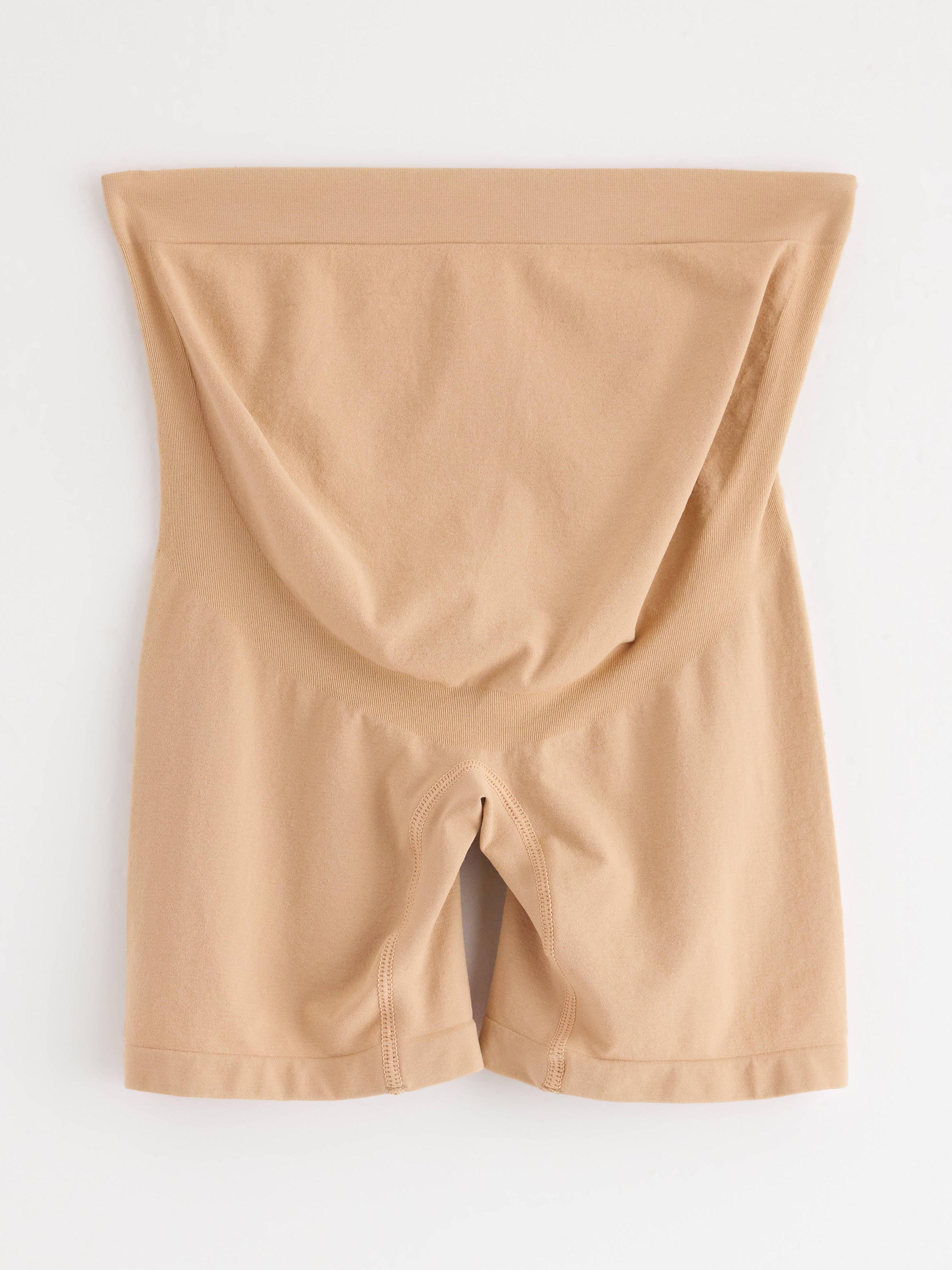 Mutandine da motociclista senza cuciture MOM, beige