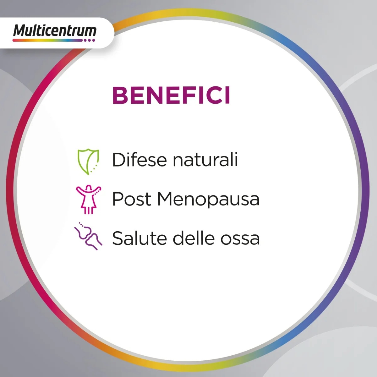 MULTICENTRUM Multicentrum Donna 50 + 30 comprimés Complément alimentaire multivitaminé pour femmes