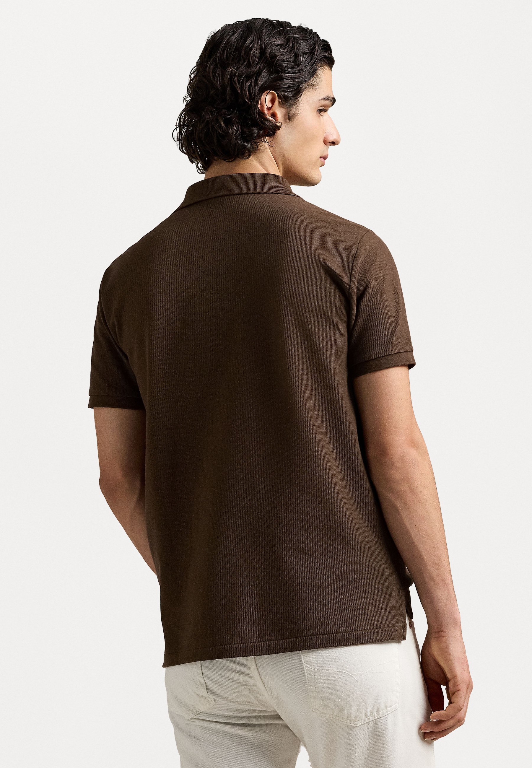Polo Ralph Lauren Polo shirt met korte mouwen - nootmuskaatbruin