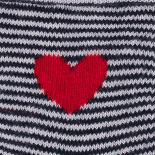Cabaia Little Heart Socks - White Baby Sock Pack
