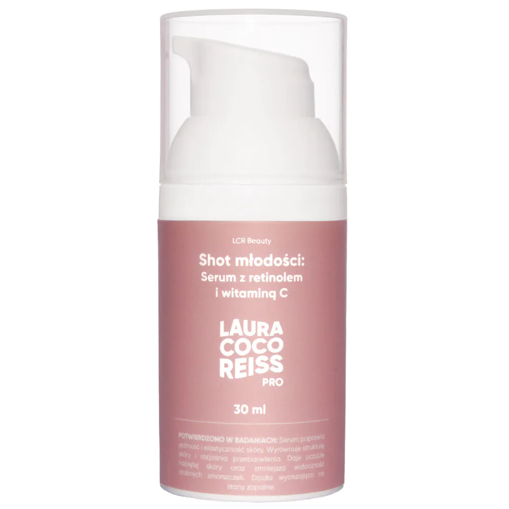 Laura Coco Reiss Shot Młodości Serum z retinolem i witaminą C