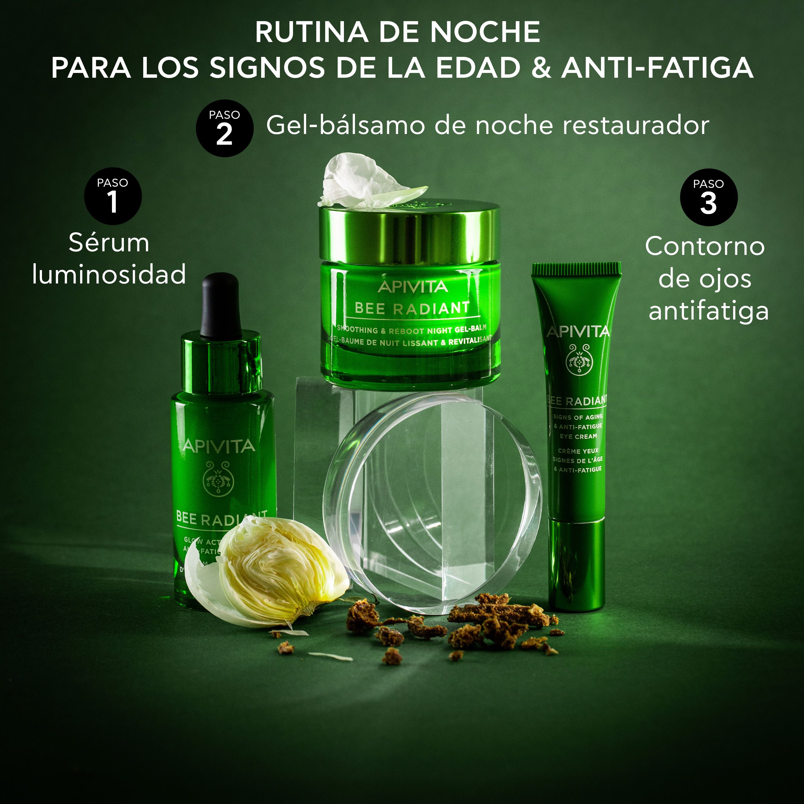 Noćni balzam Bee Radiant Gel Protiv bora i starenja