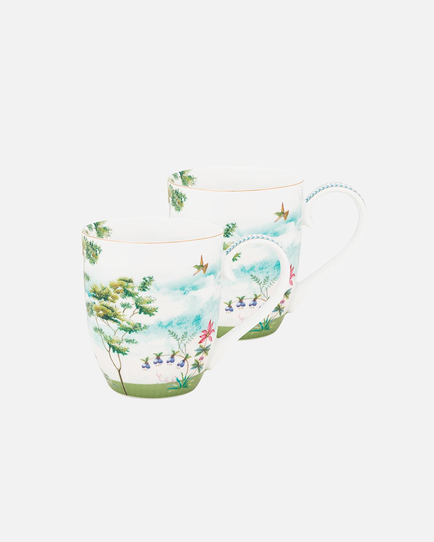PIP Studio Becher „Jolie Heron“, 2er-Set – 1 Stück
