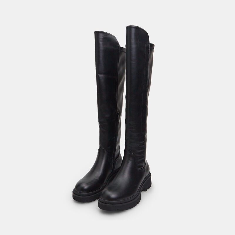 Buty damskie z podeszwą gąsienicową