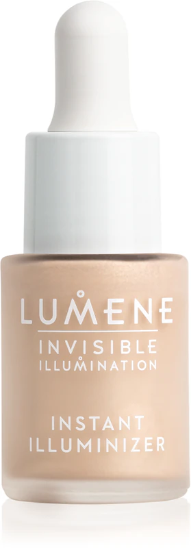 Iluminador instantâneo Lumene Invisible Illumination para rosto e área dos olhos