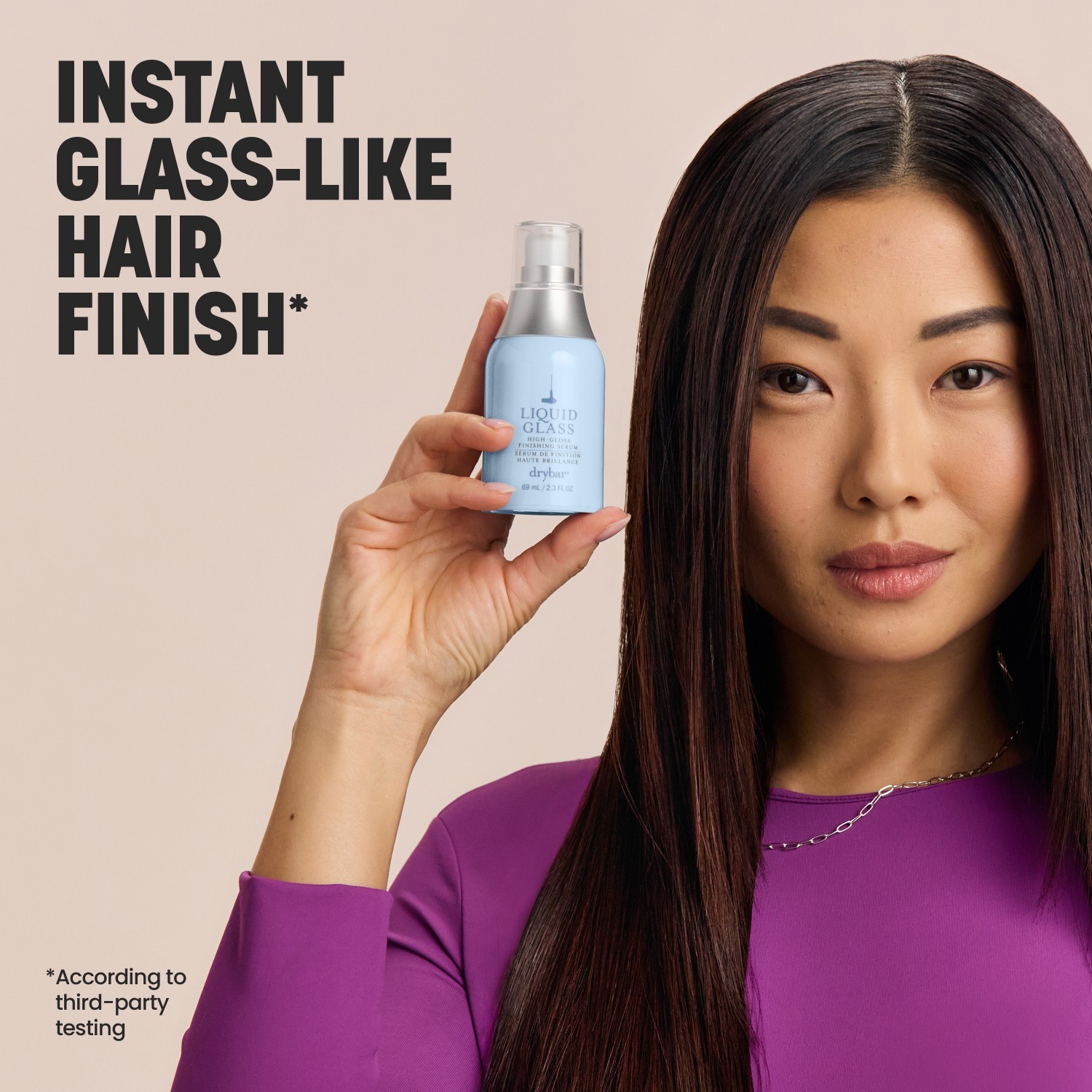 drybar vlasové sérum tekuté sklo s vysokým leskom - 69 ml