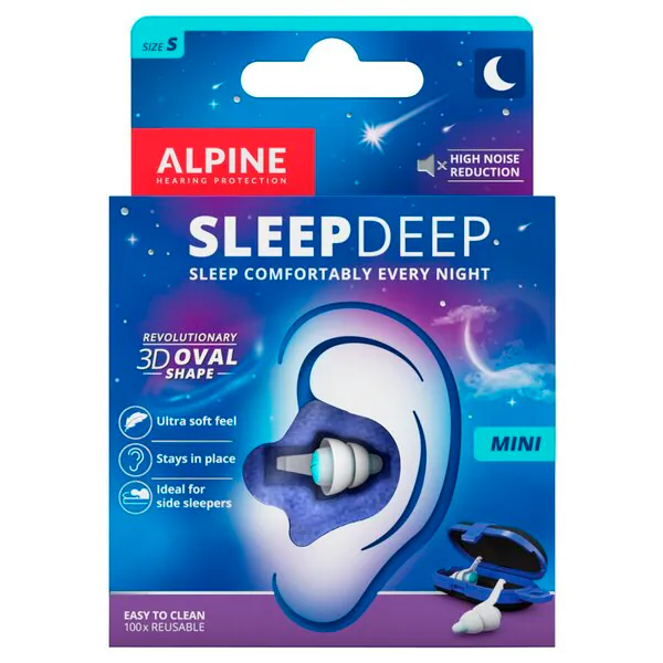 Alpine Sleepdeep Mini ørepropper<br>2 stk