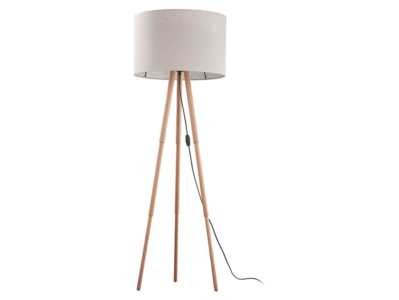 Lampa podłogowa Tokyo Nature drewniana beżowa