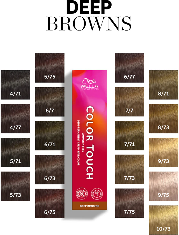 Farba na vlasy Wella Professionals Color Touch Deep Browns