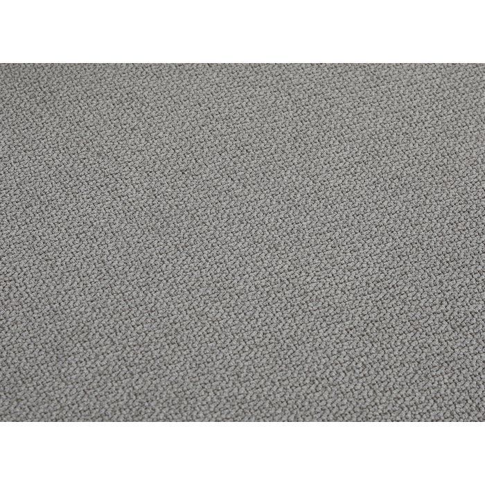 Sofá modular comprimido - 2 plazas - MARTY - Tela gris claro - Almacenamiento y portavasos - 180 x 157 x 88 cm