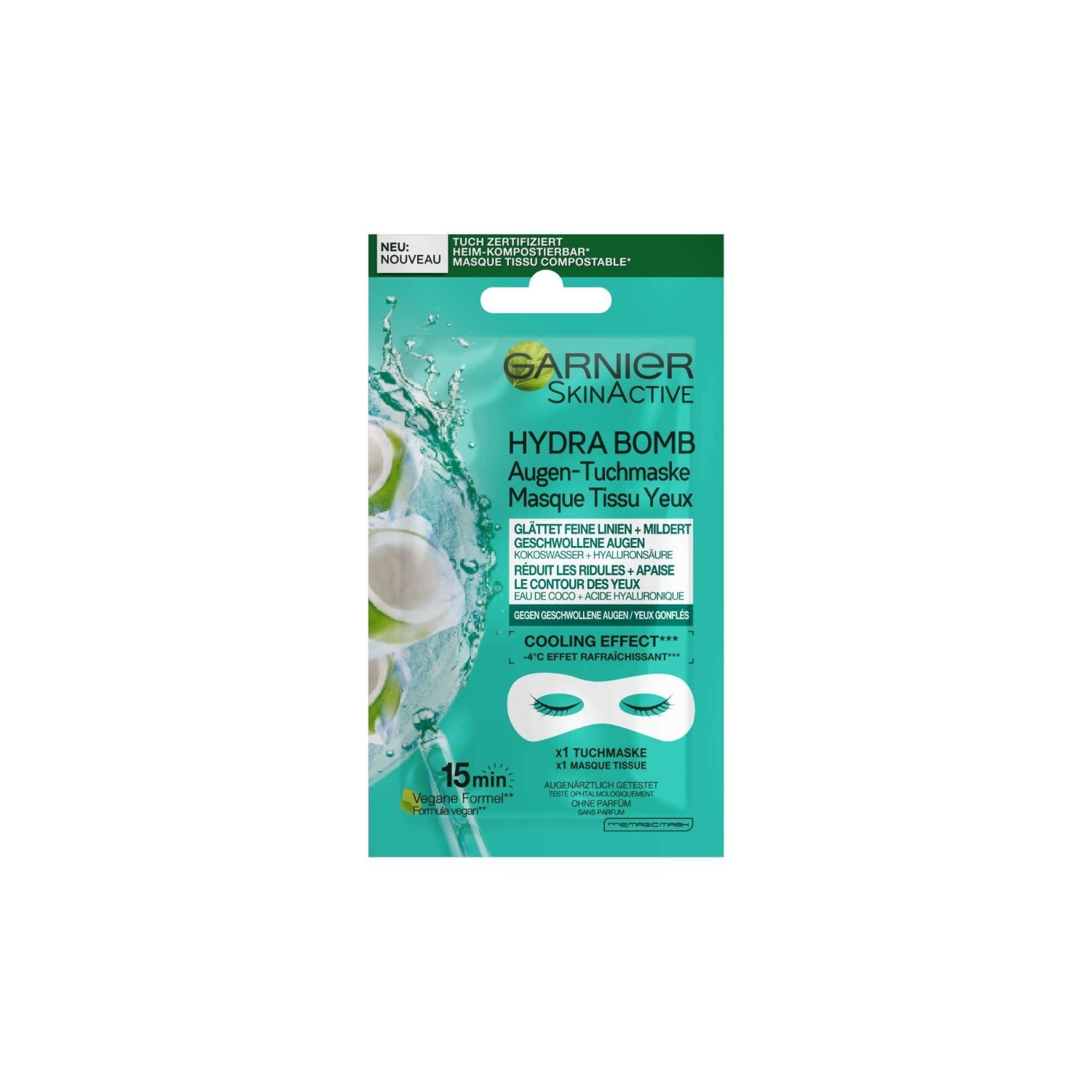 Garnier Collection 7 Masques Tissus Soin Visage & Yeux