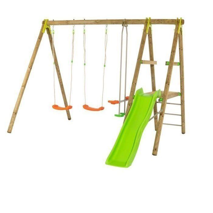 TRIGANO Topwood TUTTI 2.30m Wooden Play Area - 6 children