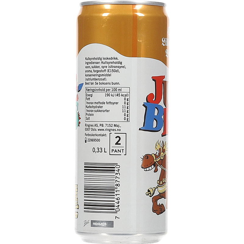 Kerstsodawater 0,33 l heerlijk Hamar