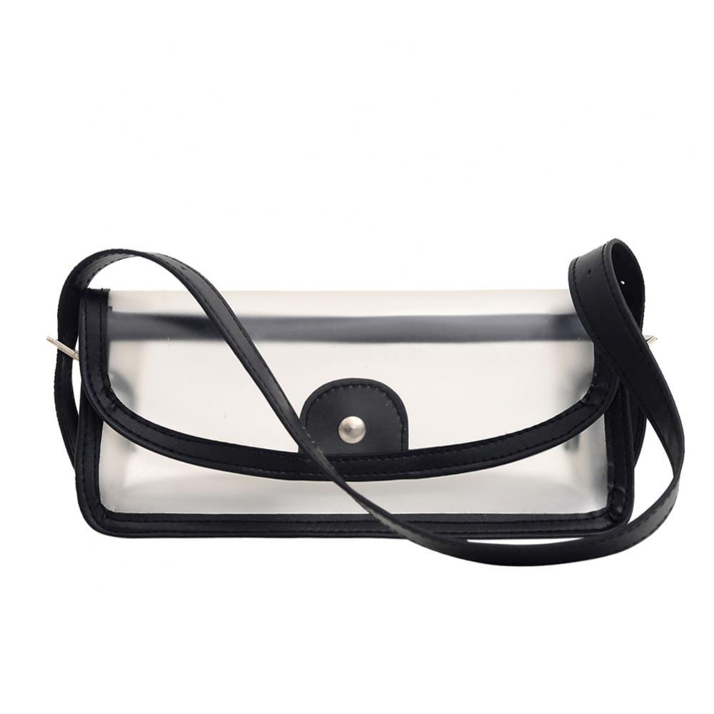 Pochette transparente pour femme, pochette holographique portable en gelée, grand sac cabas pour le shopping, sac de plage ou de voyage à porter à l'épaule