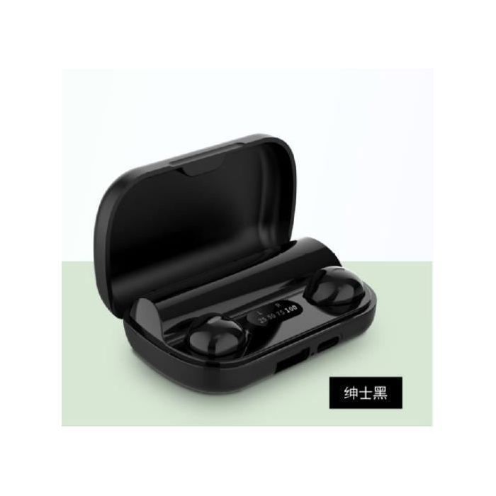 Mini True Wireless Bluetooth 5.2 headphones, digital display, large battery capacity, private binaural listening