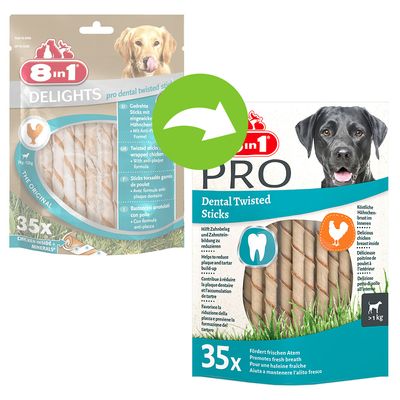 8-i-1 Pro Dental Twist Sticks