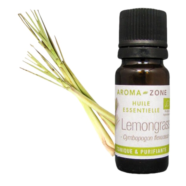 Organický esenciální olej z citronové trávy 10 ml