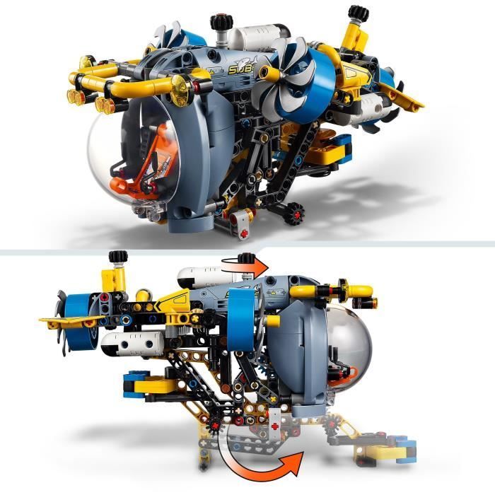LEGO Technic 42201 Deep-Sea Research Submarine - Construction Set for Ages 9+