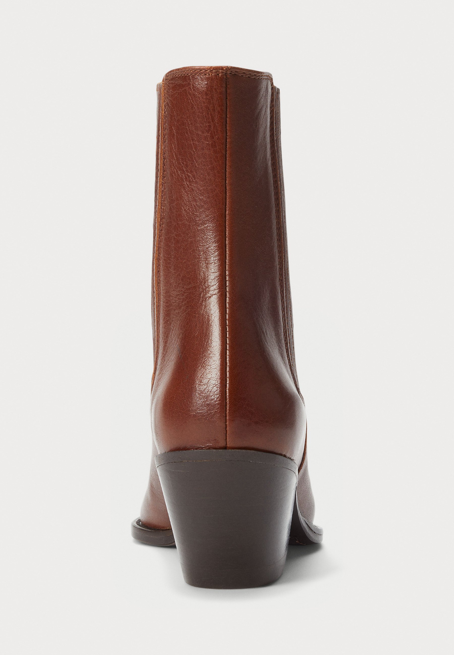 Polo Ralph Lauren leren Chelsea Western laars - Klassieke enkellaarsjes - donker cognac