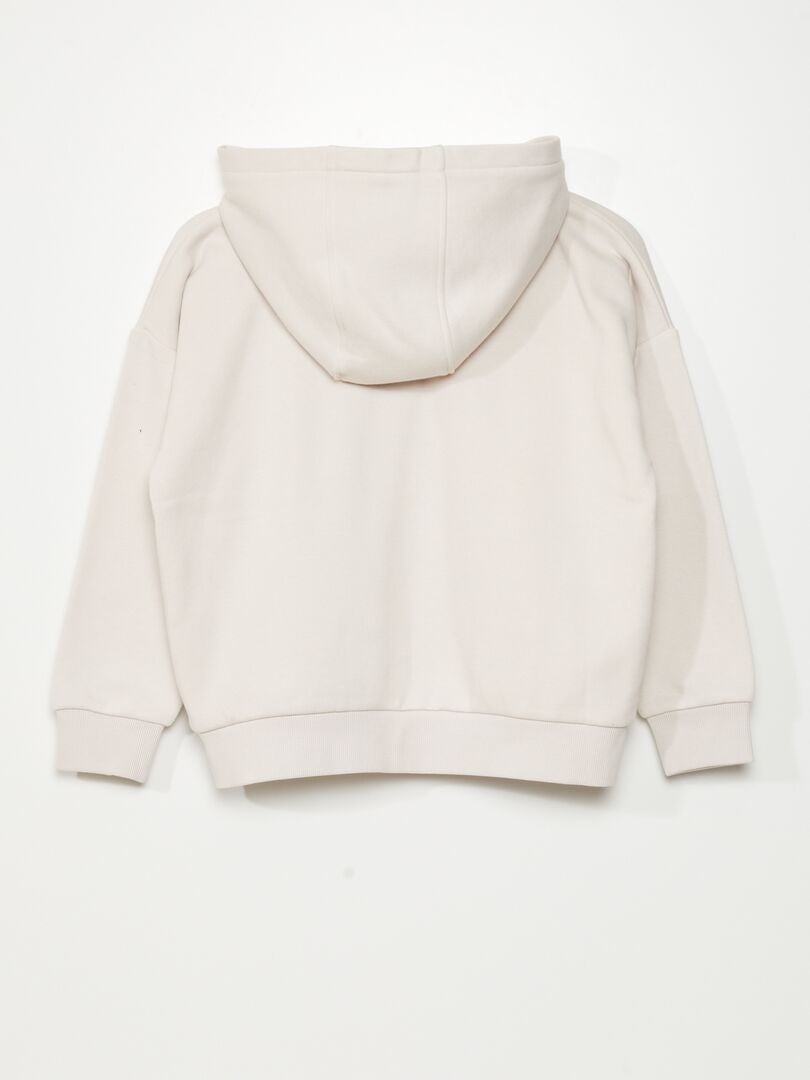 Fleece sweatshirt - WIT