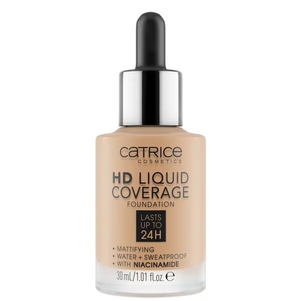 Catrice HD Liquid Coverage tonālais krēms 032 Nude Beige, 30 ml