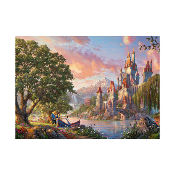 Pussel Thomas Kinkade Disney® Belles magiska värld, 3 000 delar