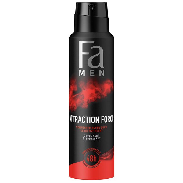 Deodorant și spray de corp Fa Men Attraction Force<br>150ml