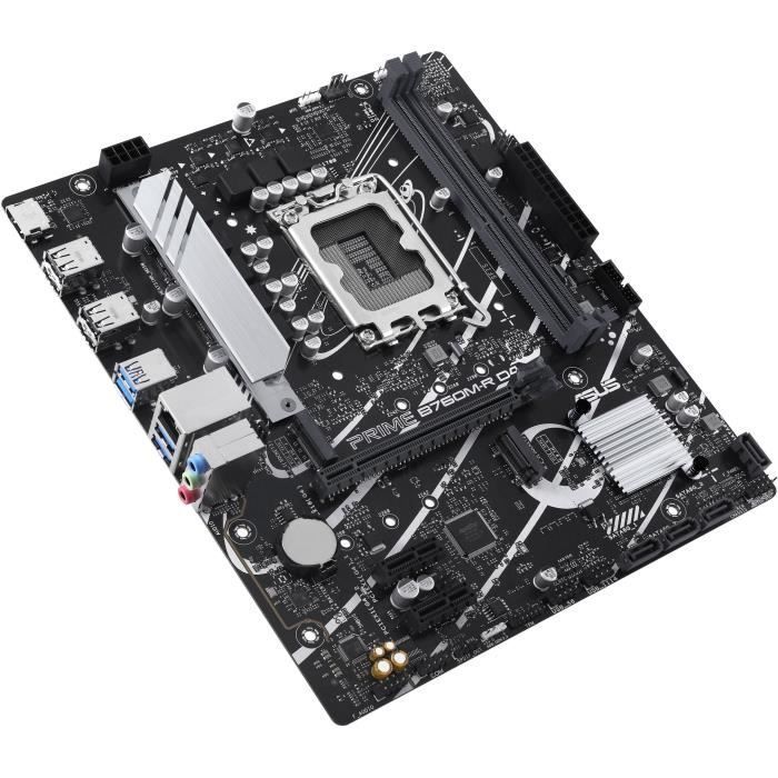 Scheda madre - ASUS - PRIME B760M-R D4 - Intel B760 LGA 1700 micro ATX