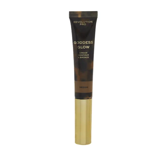 Revolution Pro Goddess Glow bronzer do konturowania w płynie Medium 15ml