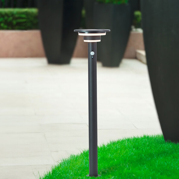LED-Solar-Wegeleuchte Garvina mit Bewegungsmelder, 85 cm
