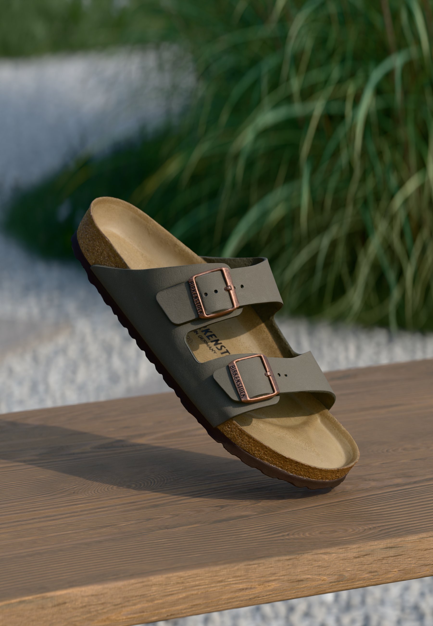 Sandały Birkenstock z paskami