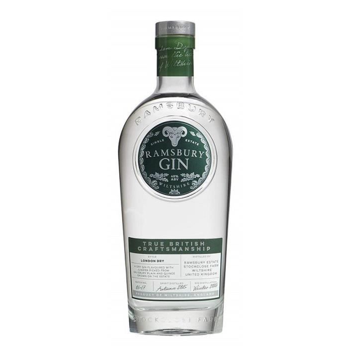 RAMSBURY GIN WILTSHIRE 70 CL