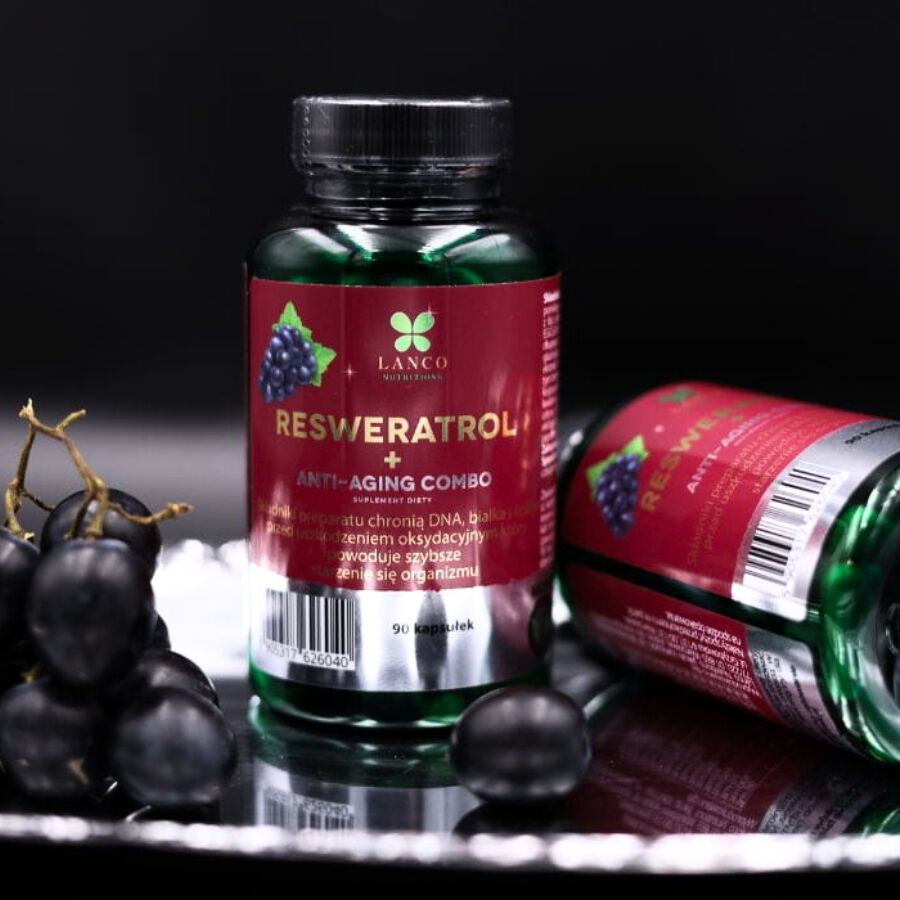 Lanco Nutritions Resweratrol + Combinație Anti-Îmbătrânire