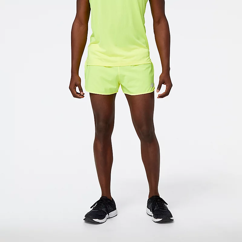 Impact Run Split 3-Zoll-Shorts für Herren – COSMIC PINEAPPLE