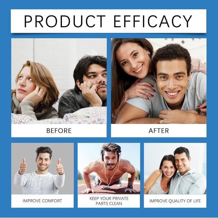 Gel correcteur de phimosis - Naturel - Sûr et sans douleur - Hydratant - 2 pièces