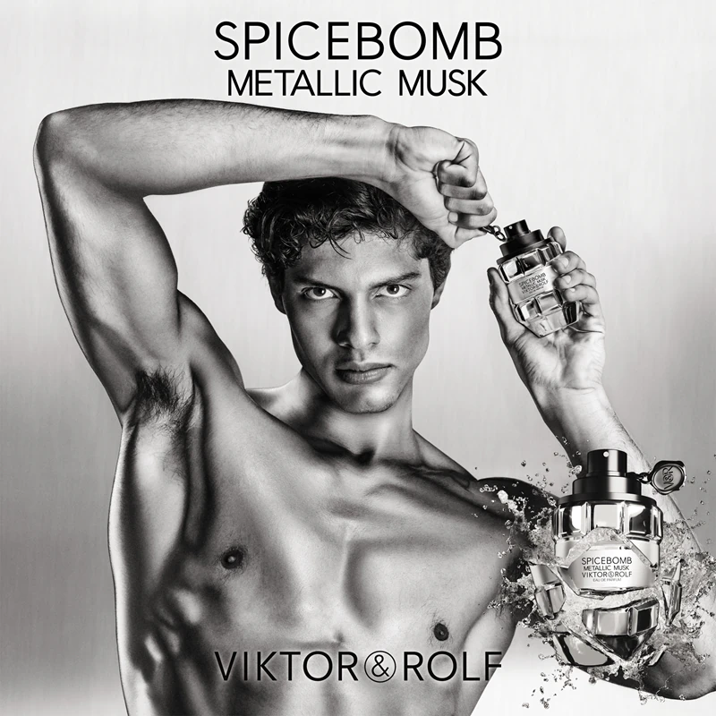 Viktor & Rolf Spicebomb Metallic Musk Eau de Parfum voor heren