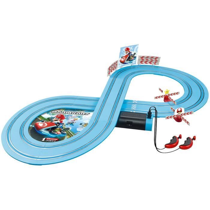 Mario Kart Circuit - CARRERA-TOYS - Complete set met 2 op afstand bestuurbare auto's en controllers
