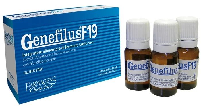 Genefilus F19 Nahrungsergänzungsmittel, 10 Flaschen